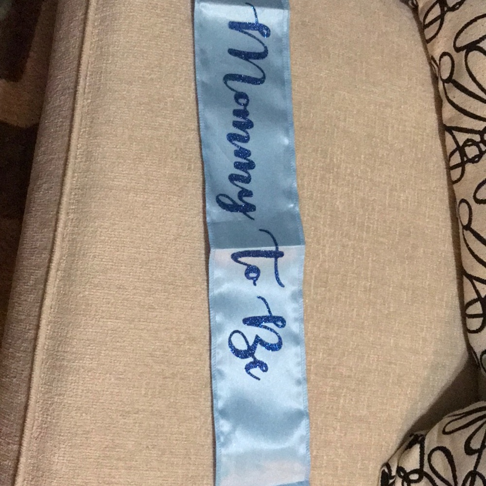 Mommy to be sash